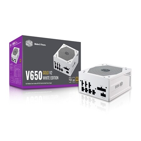 Coolermaster Cm V650 Gold V2 White Edition MPY-650V-AGBAG-US